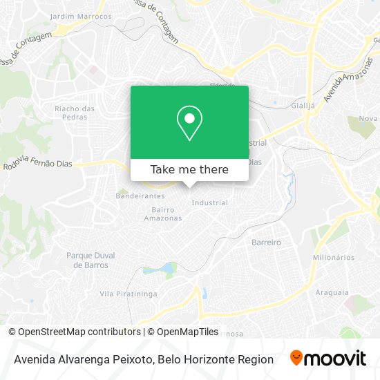 Avenida Alvarenga Peixoto map