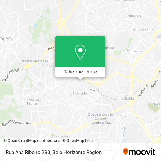 Rua Ana Ribeiro 290 map