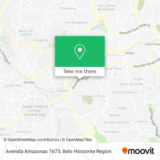Avenida Amazonas 7675 map