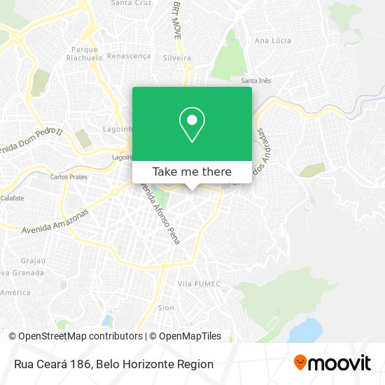 Rua Ceará 186 map