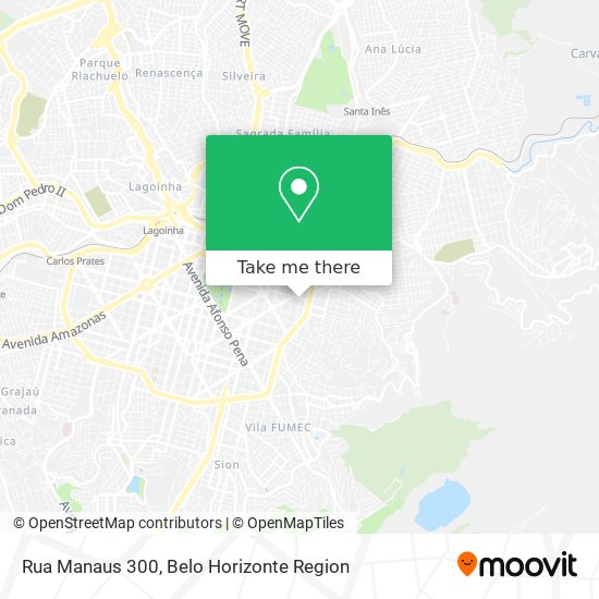 Rua Manaus 300 map