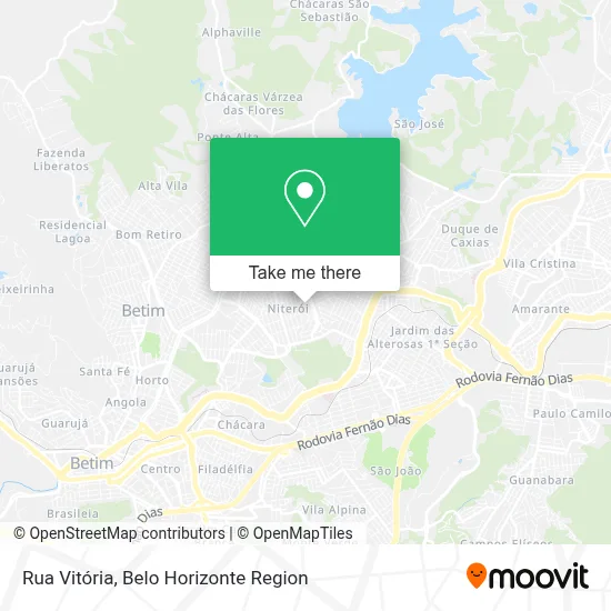 Rua Vitória map