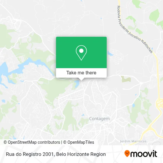 Rua do Registro 2001 map