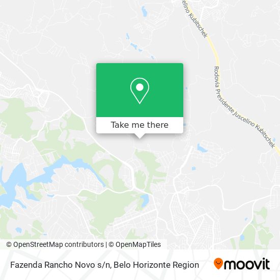 Fazenda Rancho Novo s/n map