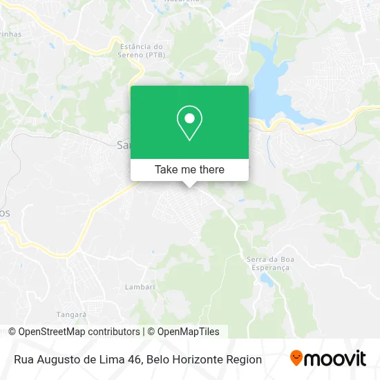 Rua Augusto de Lima 46 map
