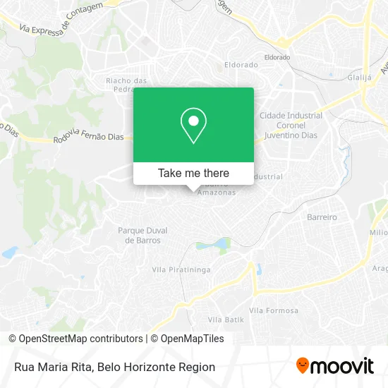 Rua Maria Rita map