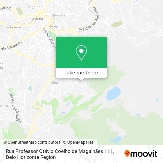 Rua Professor Otávio Coelho de Magalhães 111 map