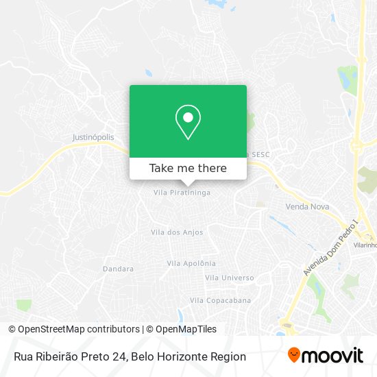 Rua Ribeirão Preto 24 map