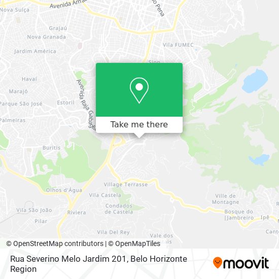 Rua Severino Melo Jardim 201 map