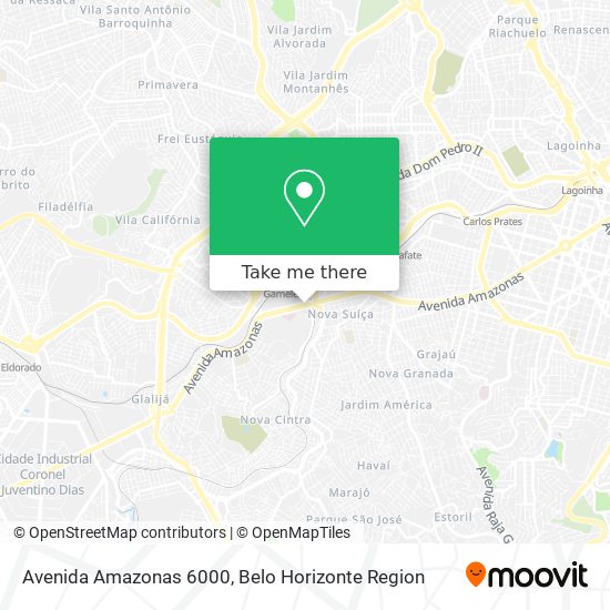 Avenida Amazonas 6000 map