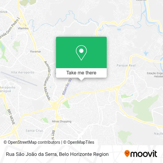 Rua São João da Serra map