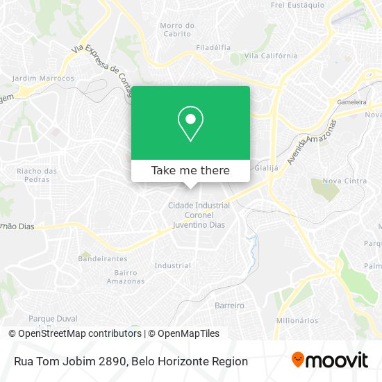 Rua Tom Jobim 2890 map