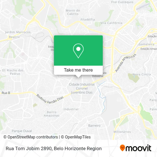 Rua Tom Jobim 2890 map