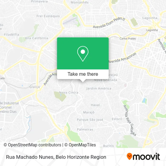 Rua Machado Nunes map