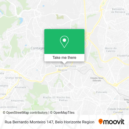 Rua Bernardo Monteiro 147 map