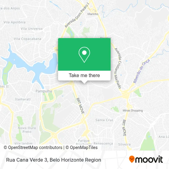 Rua Cana Verde 3 map