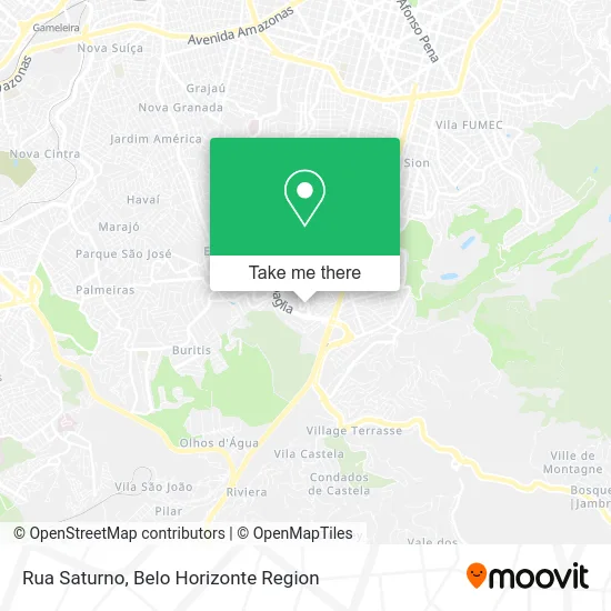 Rua Saturno map
