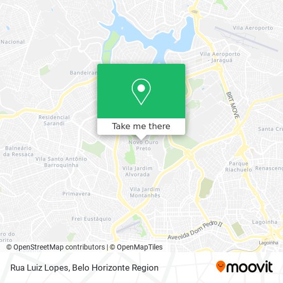 Rua Luiz Lopes map