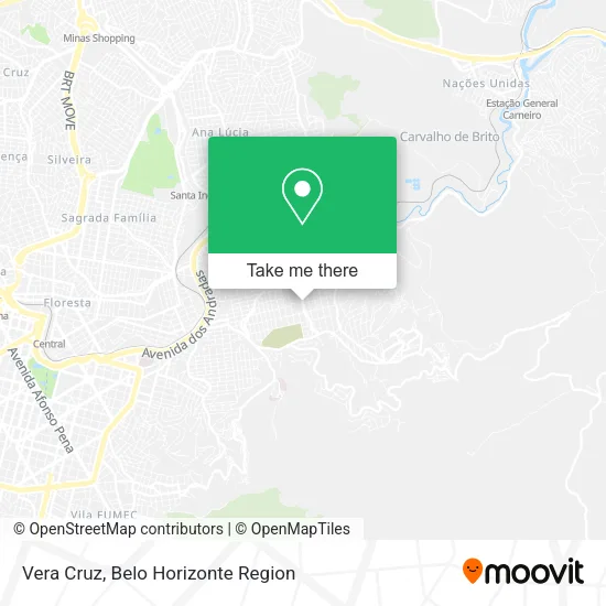 Vera Cruz map