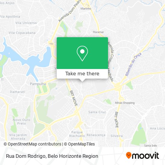 Rua Dom Rodrigo map