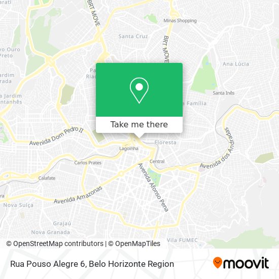 Rua Pouso Alegre 6 map