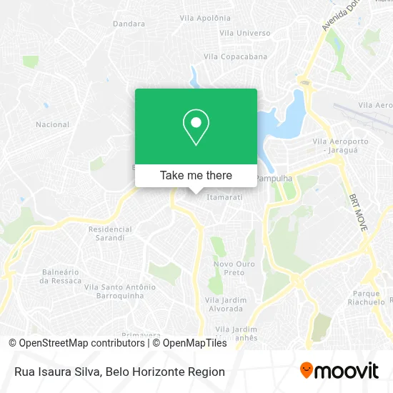Rua Isaura Silva map