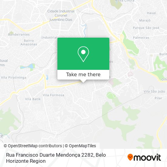 Rua Francisco Duarte Mendonça 2282 map
