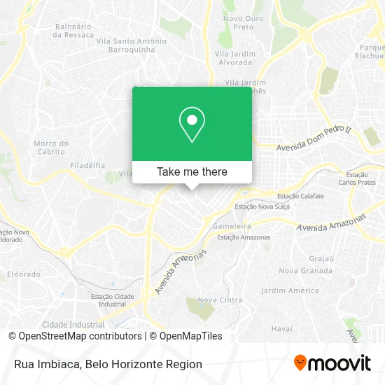 Rua Imbiaca map