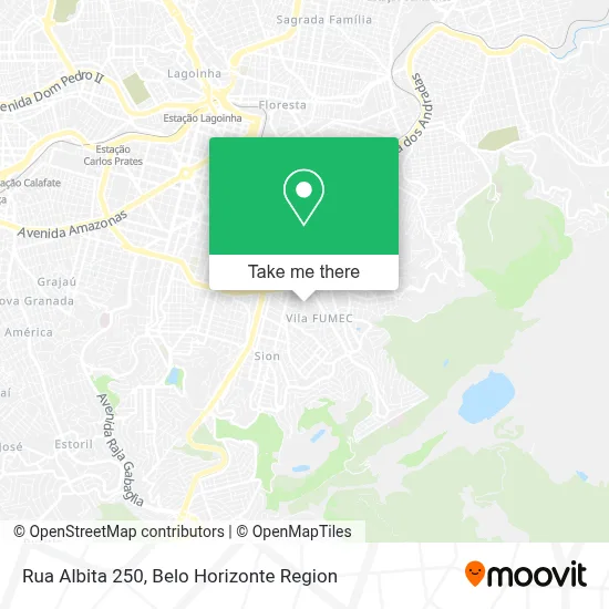 Rua Albita 250 map