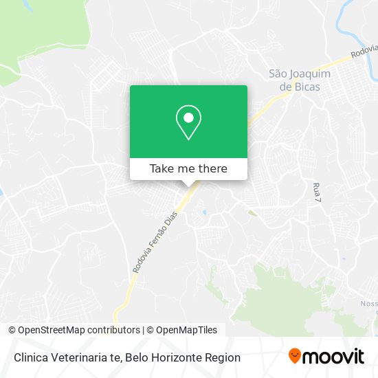 Clinica Veterinaria te map