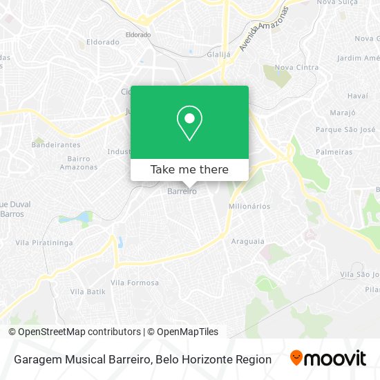 Garagem Musical Barreiro map