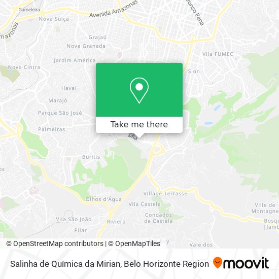 Salinha de Química da Mirian map