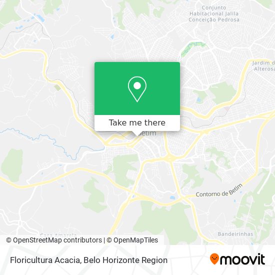 How to get to Floricultura Acacia in Betim by Bus?
