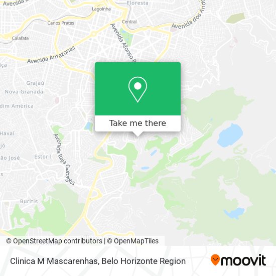 Clinica M Mascarenhas map