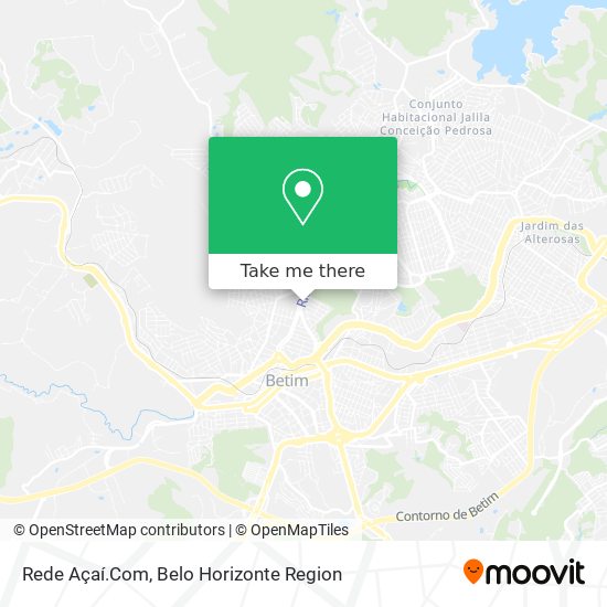 Rede Açaí.Com map