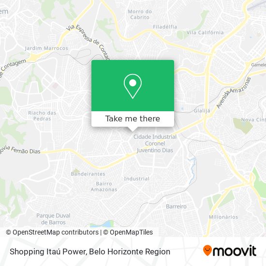 Shopping Itaú Power map