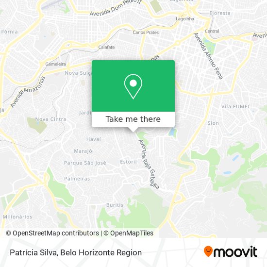 Patrícia Silva map