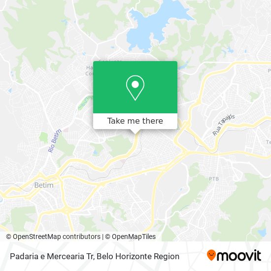 Padaria e Mercearia Tr map