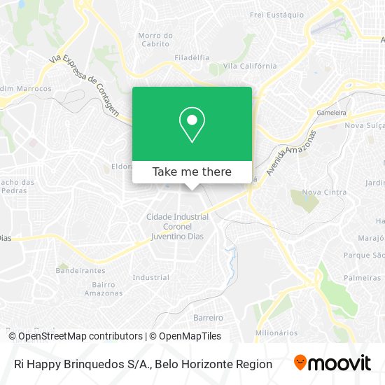 Ri Happy Brinquedos S/A. map