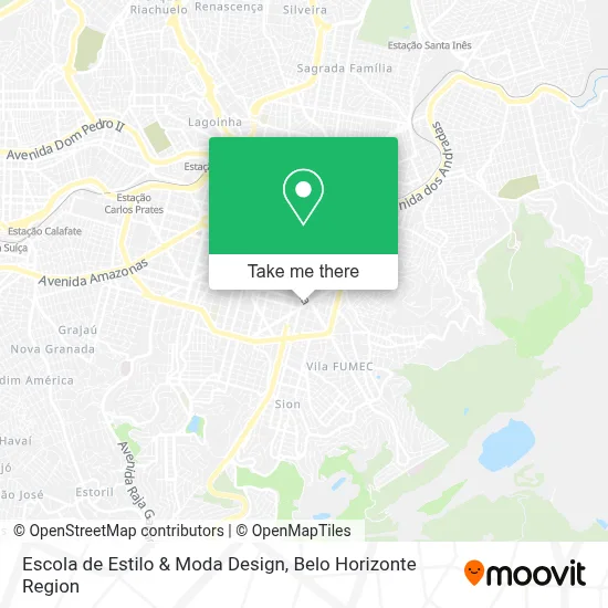 Escola de Estilo & Moda Design map