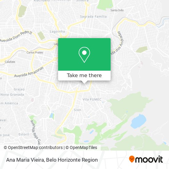 Mapa Ana Maria Vieira