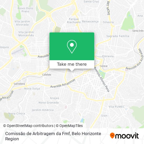 Comissão de Arbitragem da Fmf map