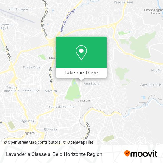 Lavanderia Classe a map