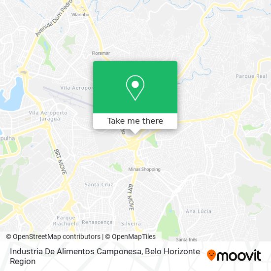 Industria De Alimentos Camponesa map