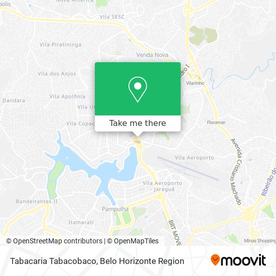Tabacaria Tabacobaco map