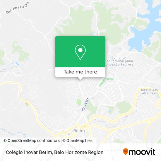 Colégio Inovar Betim map