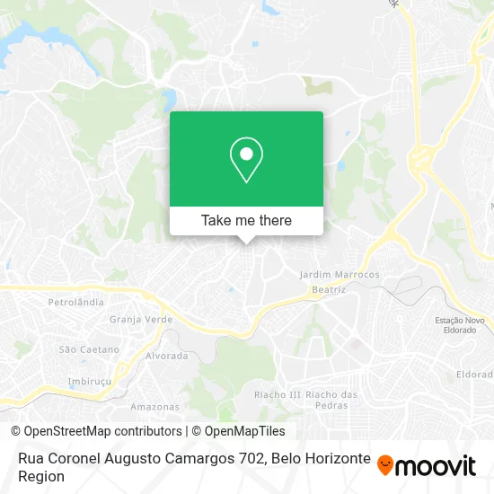 Rua Coronel Augusto Camargos 702 map