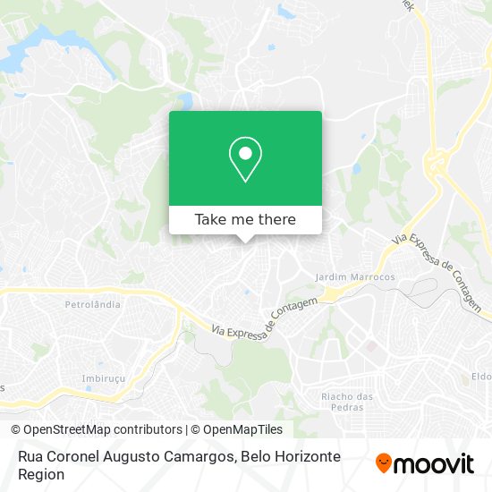 Rua Coronel Augusto Camargos map
