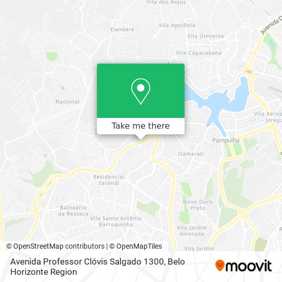 Avenida Professor Clóvis Salgado 1300 map