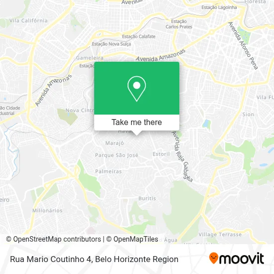 Rua Mario Coutinho 4 map